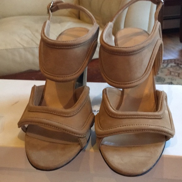 Balenciaga shoes size 37C beige suede - Picture 6 of 8
